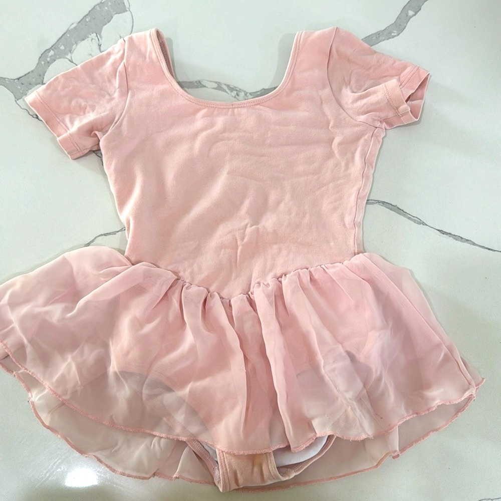 BLOCH—Girls Short Sleeve Skirted Leotard 2/4